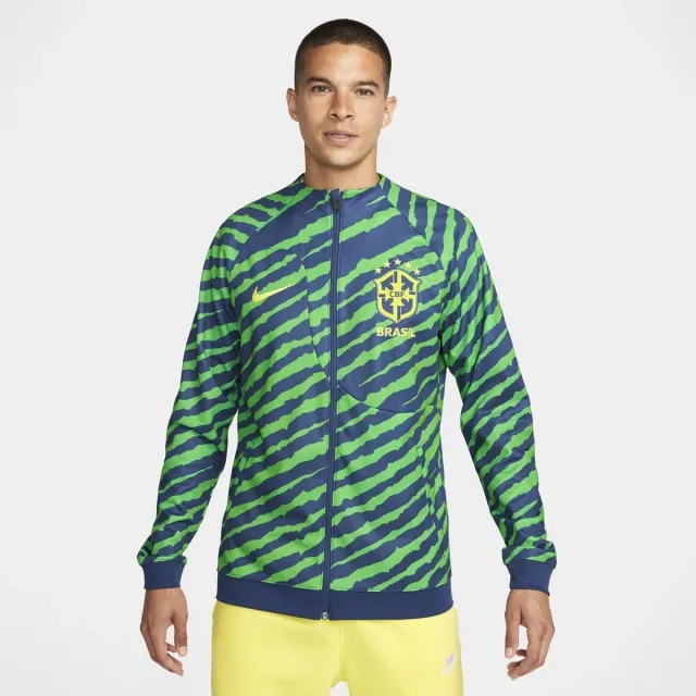 Nike - Brazil Academy Pro Royal Green Jacket Official 2022 / 23
