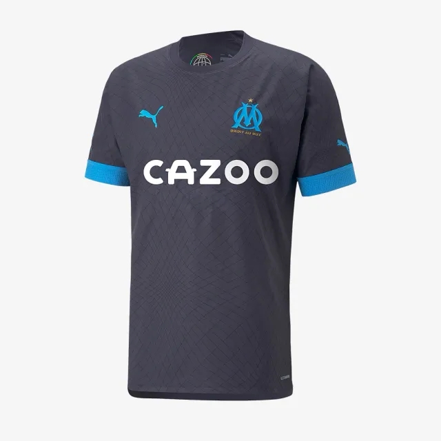 Puma Marseille Mens SS Player Issue Away Shirt 2022/23