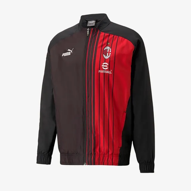 Puma - AC Milan Pre-Match Jacket RedBlack Official 2022 / 23