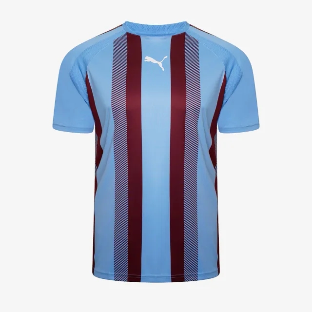 Puma Junior teamLIGA Striped SS Shirt
