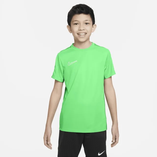 Nike Dri-FIT Academy Older Kids' Short-sleeve Football Top (Stock) - Green - Polyester