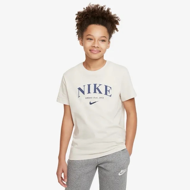 Nike Girls' Trend Boyfriend T-Shirt Junior - Brown
