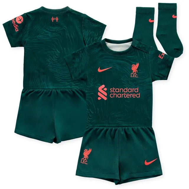 Nike Liverpool Third Stadium Kit 2022-23 - Infants