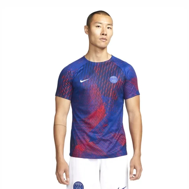 Nike Paris Saint Germain Mens SS Pre-Match Away Champions League Shirt 2022/23