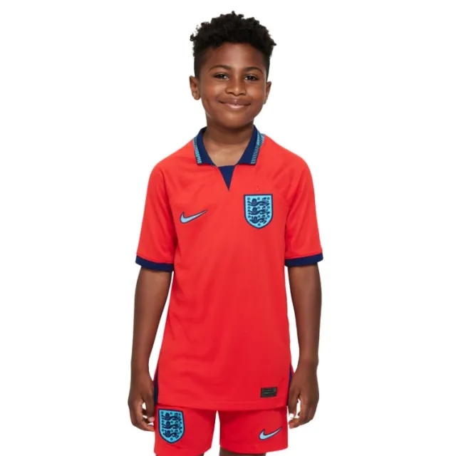Nike England Kids SS Away Shirt 2022
