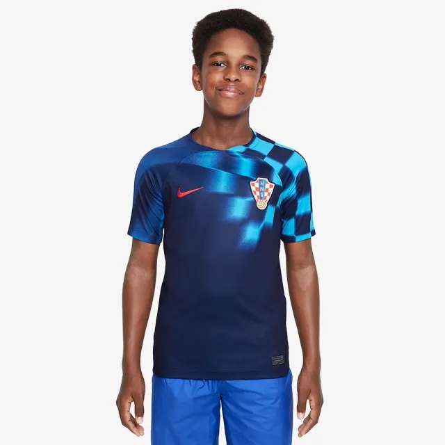 Nike Croatia Kids SS Away Shirt 2023