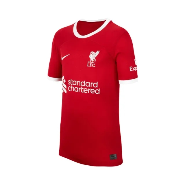 Nike Liverpool Kids SS Home Shirt 2023/24