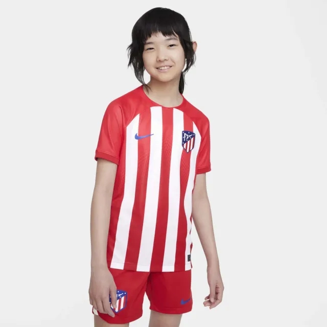 Nike Atlético Madrid Kids SS Home Mini Kit 2023/24