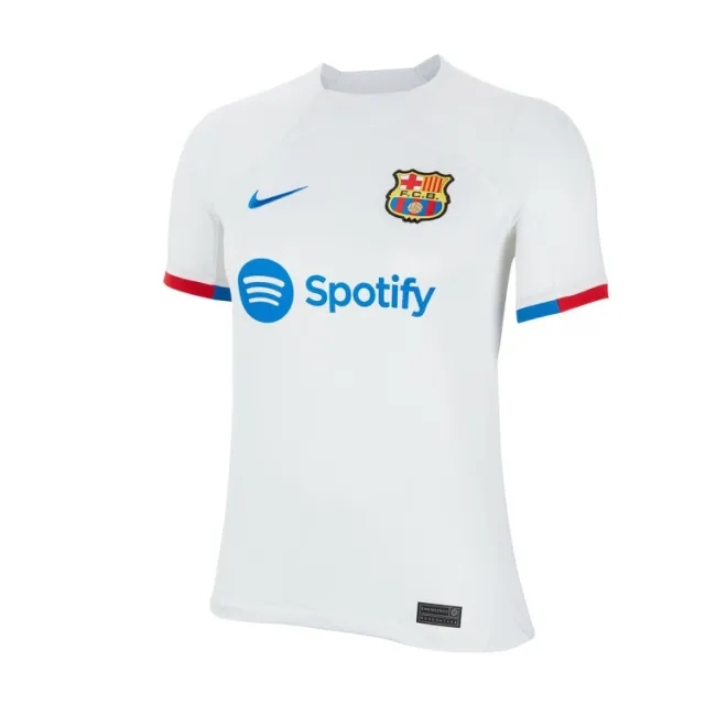 Nike Barcelona Kids SS Away Shirt 2023/24