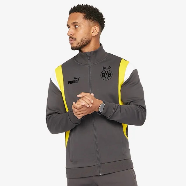 Puma Borussia Dortmund 22 23 Football Archive Track Jacket