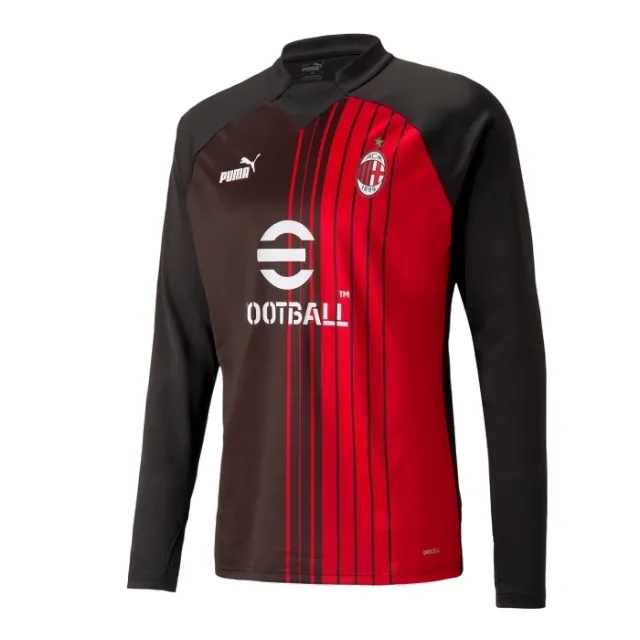 Puma - AC Milan RedBlack Pre-Match Sweatshirt Official 2022 / 23