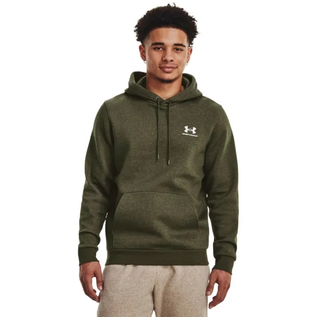 Under Armour  Icon Fleece Men's Hoodie Marine OD Green / White L
