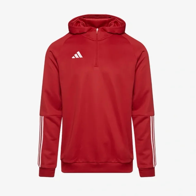 adidas Junior Tiro 23 Competition 1 4 Zip Hooded Track Top