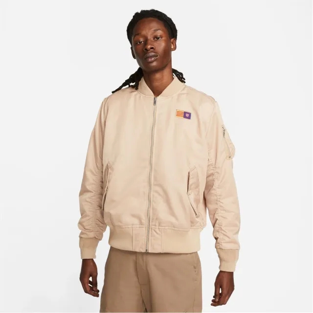 Nike Barcelona Bomber Jacket - Beige