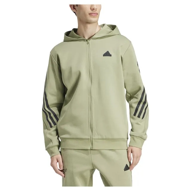 Adidas Future Icons 3 Stripes Full Zip Sweatshirt