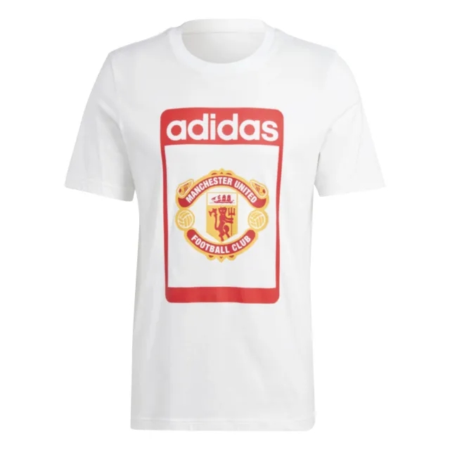 Manchester United x adidas Originals Club T-Shirt - White