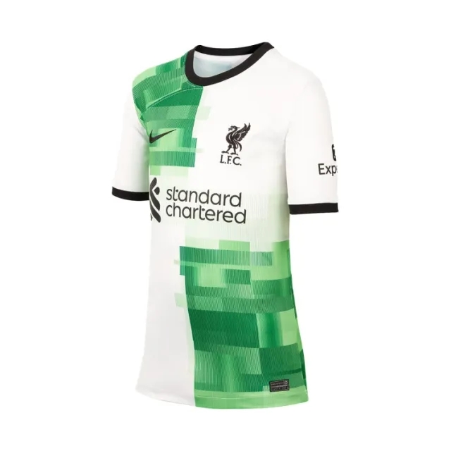 Nike Liverpool Kids SS Away Shirt 2023/24