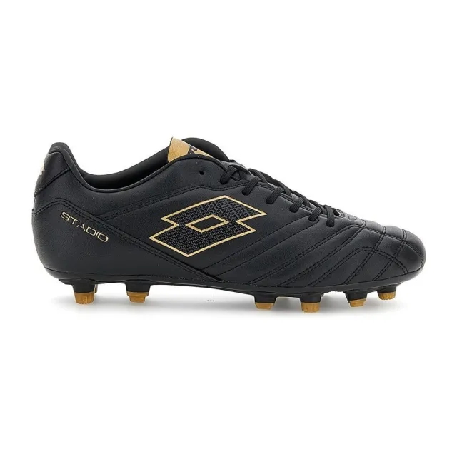 Lotto Stadio 705 Fg - All Black/Light Platino - ['Black']