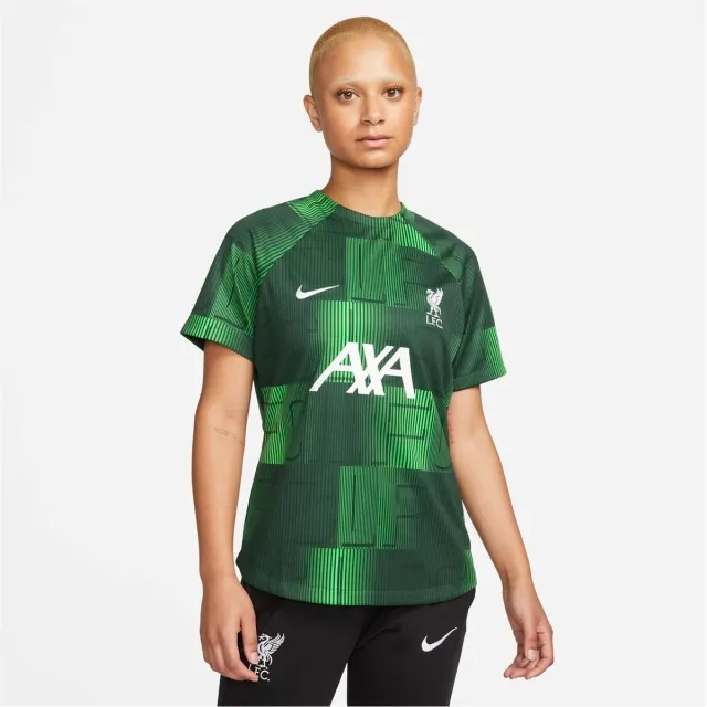 Liverpool Nike Academy Pro Pre Match Top - Dark Green - Womens