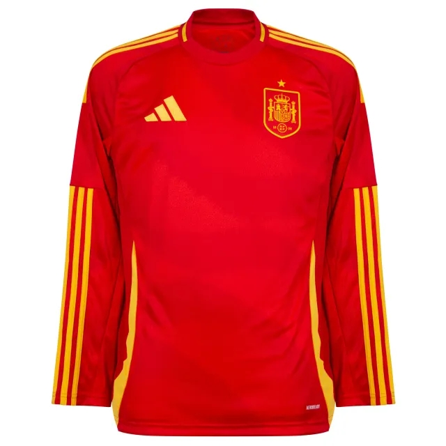 adidas Spain Mens LS Home Shirt 2024