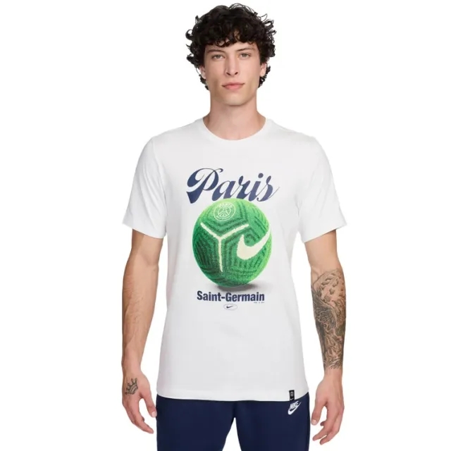 Nike - PSG Field White T-Shirt Official 2023 / 24