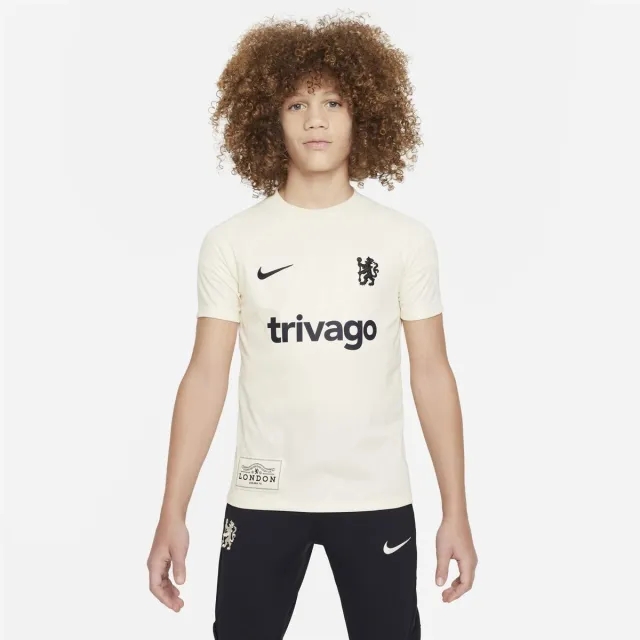 Nike Chelsea Kids SS Pre-Match Home Shirt 2023/24