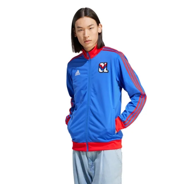 adidas Olympique Lyonnais DNA Track Top 2023 2024 Adults