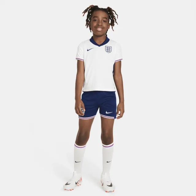 Nike England Kids SS Home Mini Kit 2024