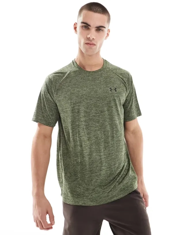 Men's  Under Armour  Tech™ 2.0 Short Sleeve Marine OD Green / Black 3XL