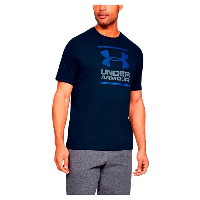 T-Shirt Under Armour Gl Foundation Ss T Academy/ Steel/ Royal Xxxxl