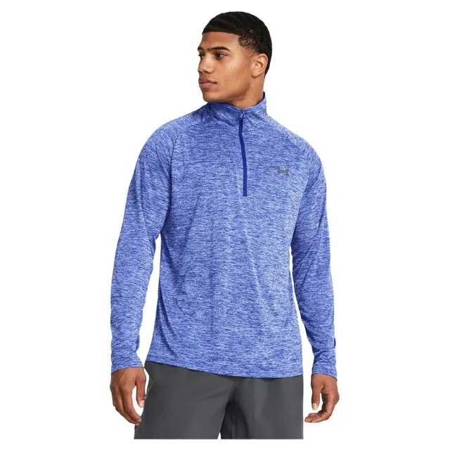 Men's  Under Armour  Tech™ ½ Zip Long Sleeve Royal / Graphite 3XL