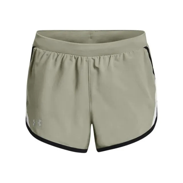 Women's  Under Armour  Fly-By 2.0 Shorts Grove Green / Black / Reflective XS