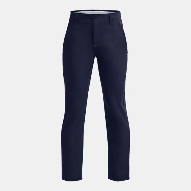 Boys'  Under Armour  Matchplay Pants Midnight Navy / Halo Gray YXS (48 - 50 in)