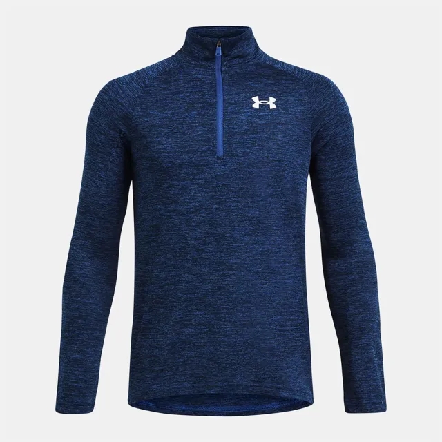 Under Armour Tech 2.0 Half Zip Long Sleeve T-shirt  - Blue