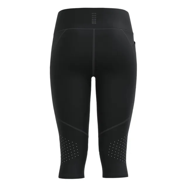 Women's  Under Armour  Launch Capris Black / Black / Reflective XL