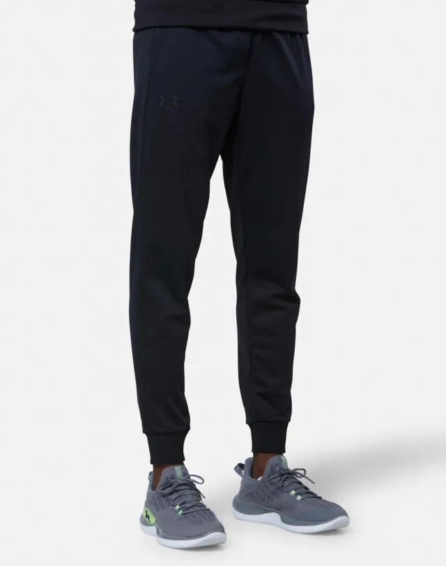 Men's Under Armour Fleece Joggers in Black