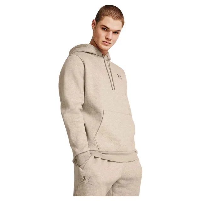 Men's  Under Armour  Icon Fleece Hoodie Timberwolf Taupe Light Hthr / Timberwolf Taupe XXL