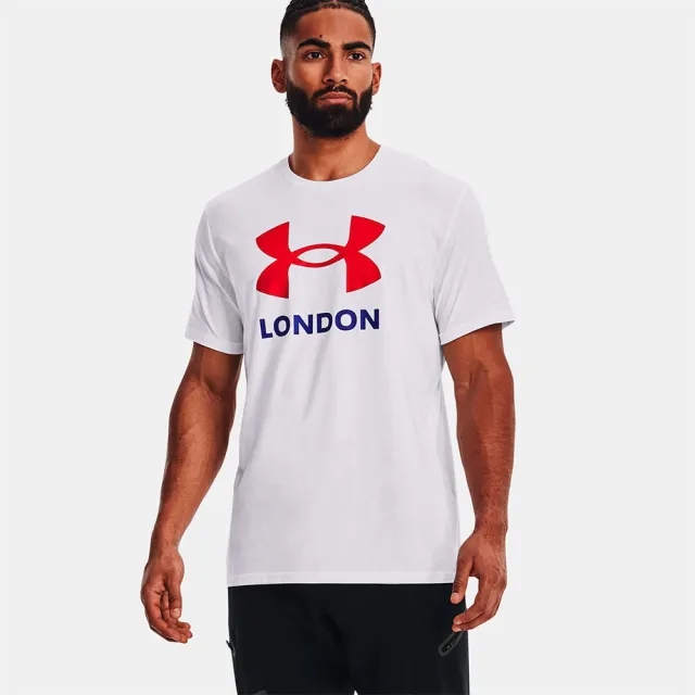 Men's  Under Armour  London City T-Shirt White / Red / Royal M