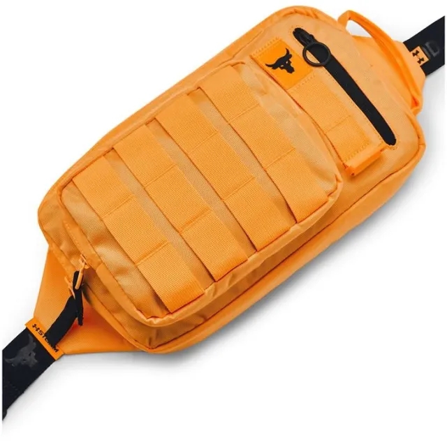 Under Armour Unisex Project Rock Waist Bag Nova Orange / Black / Black OSFM
