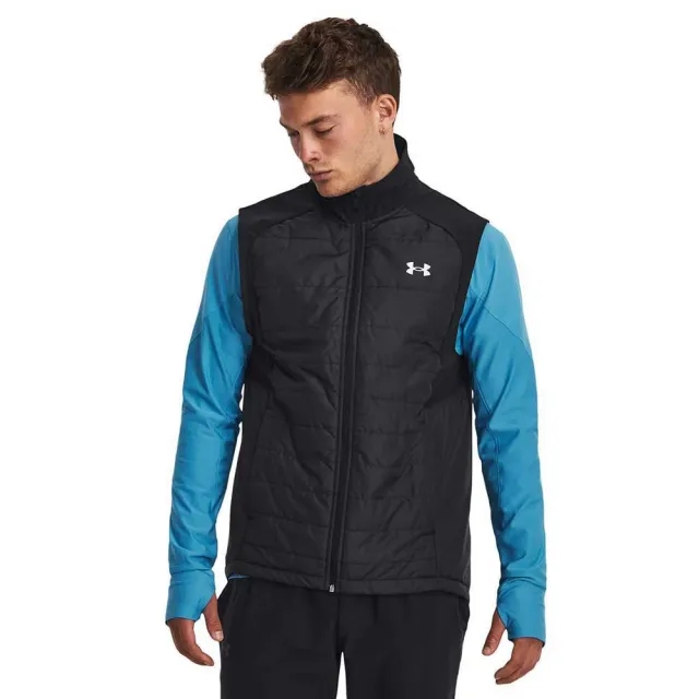 Men's  Under Armour  Storm Session Run Vest Black / Reflective M