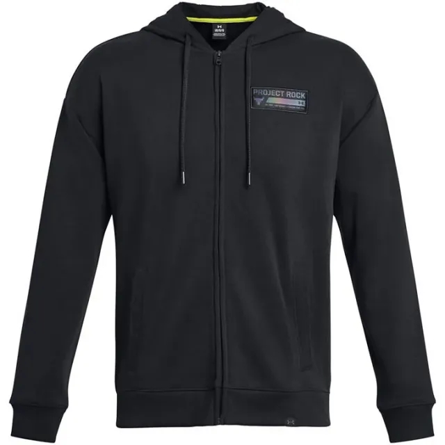 Under Armour Armour Pjt Rock Hwt Terry Fz Fleece Mens - Black