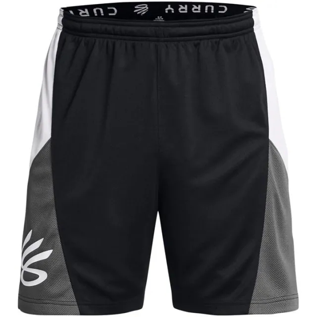 Under Armour Men's Curry Splash Shorts Black / Castlerock / White M