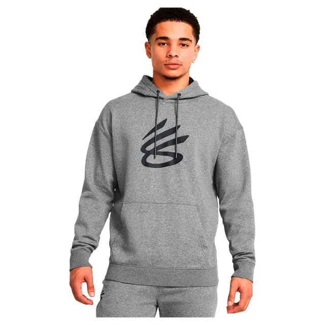 Under Armour Men's Curry Splash Hoodie Castlerock / Black L