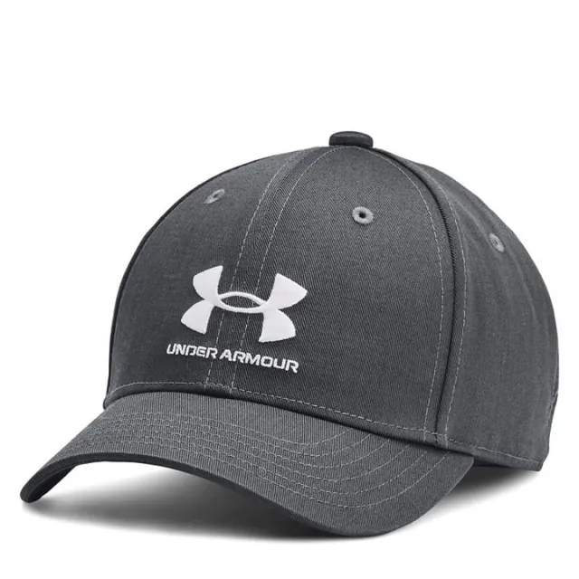 Boys'  Under Armour  Branded Adjustable Cap Pitch Gray / White OSFM
