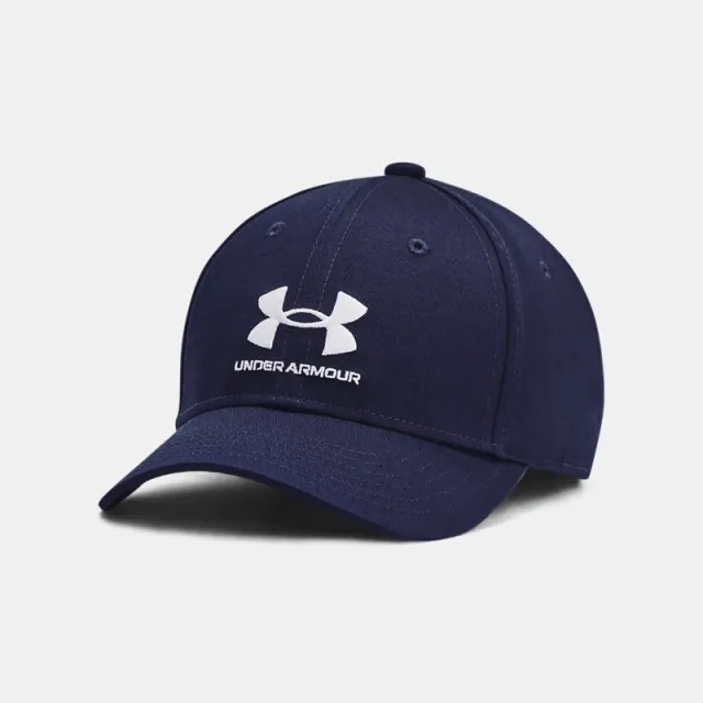 Boys'  Under Armour  Branded Adjustable Cap Midnight Navy / White OSFM