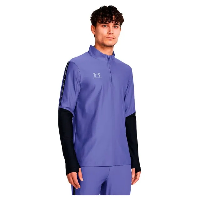 Under Armour M's Ch. Pro quarter Zip - Blue