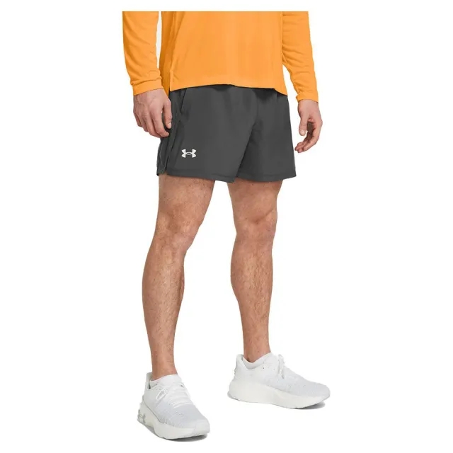 Men's  Under Armour  Launch Unlined 5 Shorts Castlerock / Castlerock / Reflective L