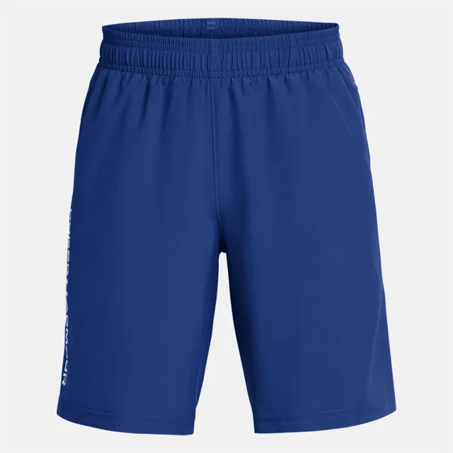 Under Armour Woven Wordmark Shorts  - Blue