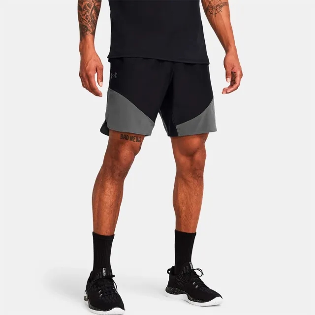 Men's  Under Armour  Vanish Elite Hybrid Shorts Black / Castlerock / Black S