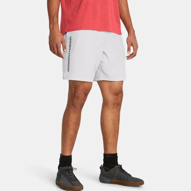Men's  Under Armour  Tech™ Woven Wordmark Shorts Halo Gray / Black XXL